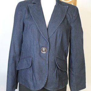 Focus 2000 Petite Denim Blazer